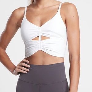 Athleta Cinch Longline Bra Size S